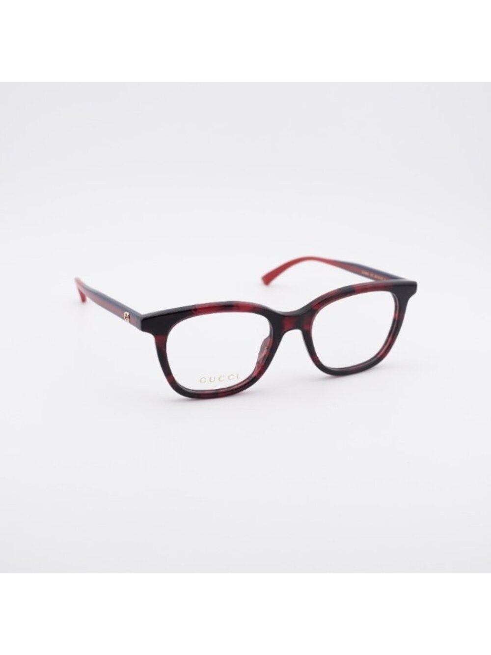 Gucci GG1864O 003 Eyeglasses Red Havana 50mm Square Frame - Picture 7 of 12